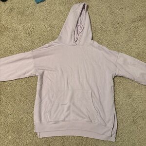 Purple sweatshirt!